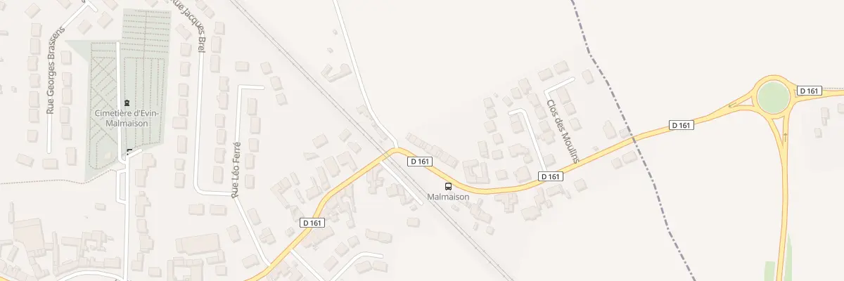 Plan du 36 Rue Emile Basly à Évin-Malmaison