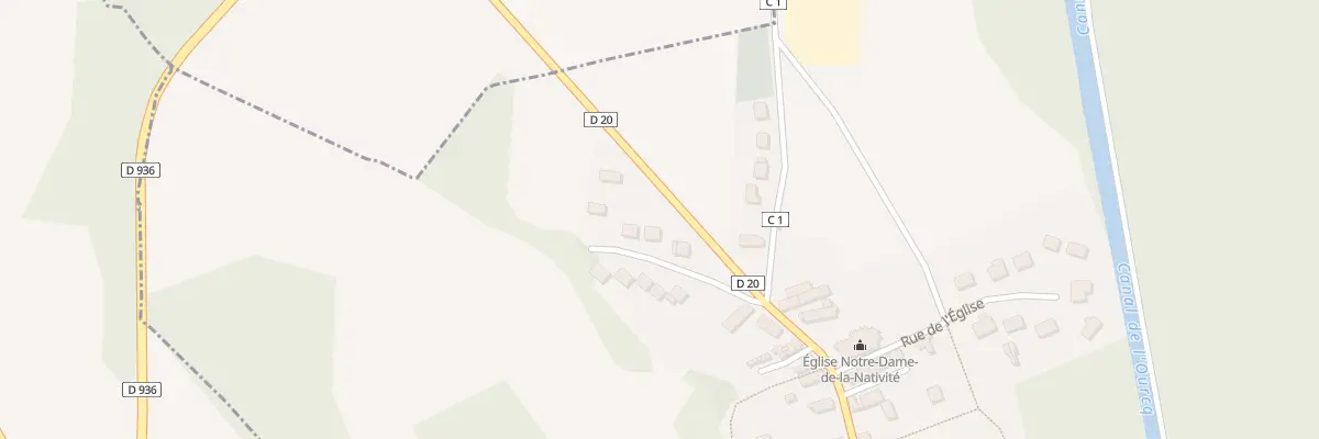 Plan du 4 Che des Vergers à Varinfroy