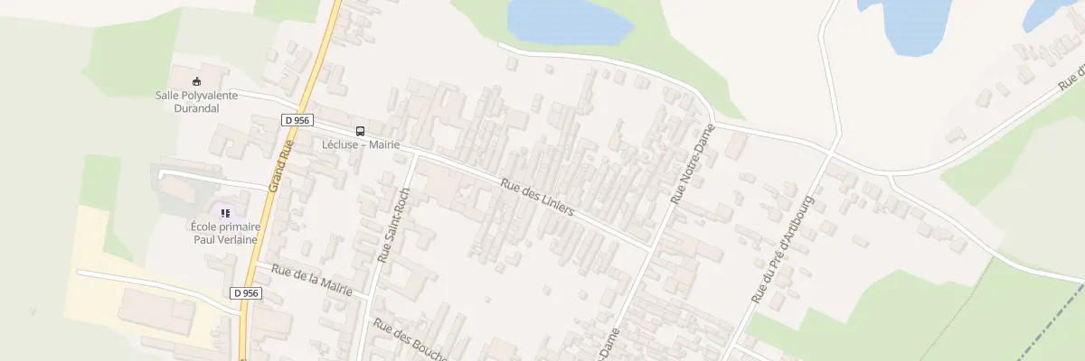 Plan du 49 Rue des Liniers à Lécluse