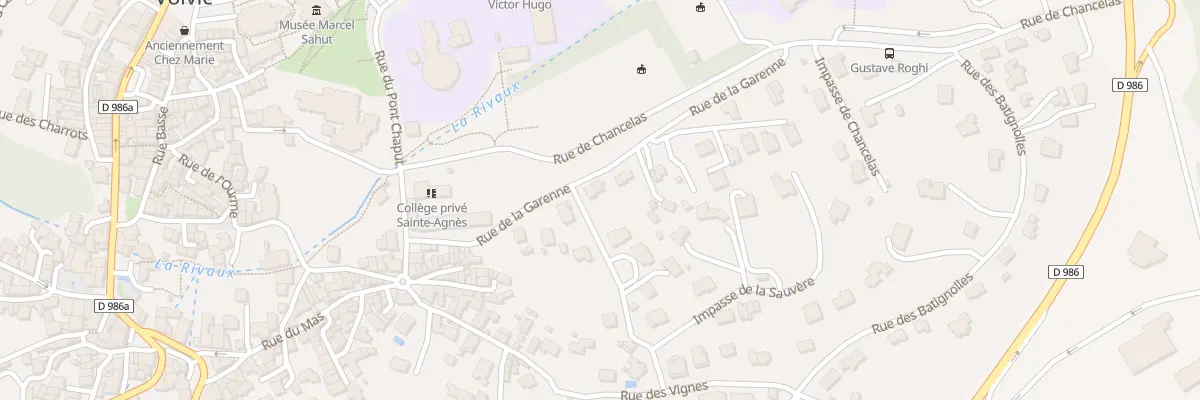 Plan du 12 Rue de la Garenne à Volvic