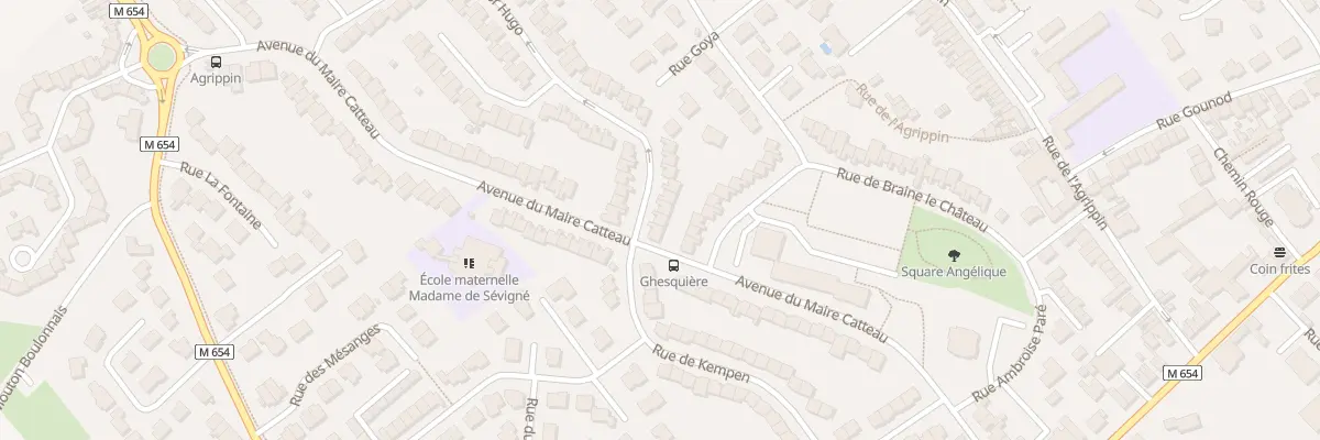 Plan du 4 Rue Victor Hugo à Wambrechies