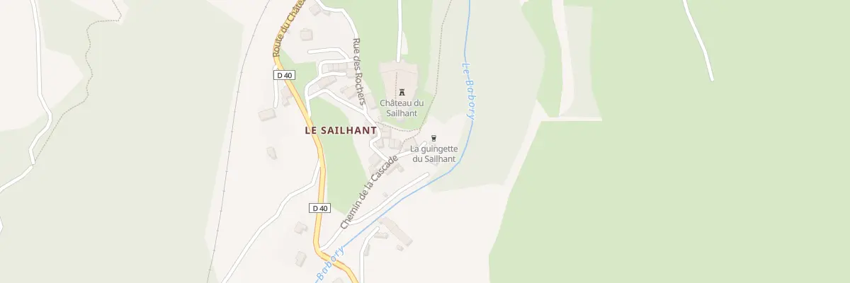 Plan du 5086 Le Sailhant à Andelat