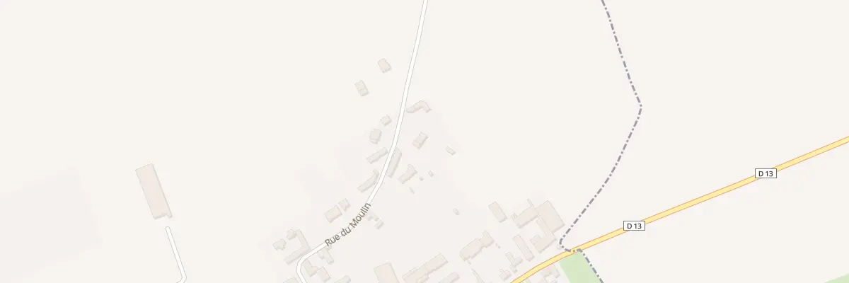 Plan du 15B Rue du Moulin à Saudemont