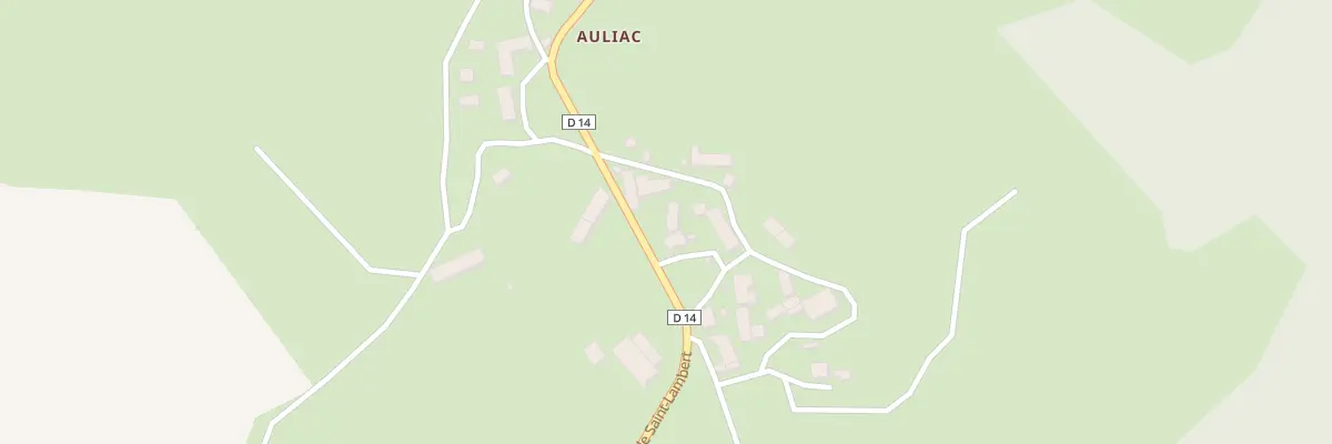Plan du 10 Auliac à Talizat