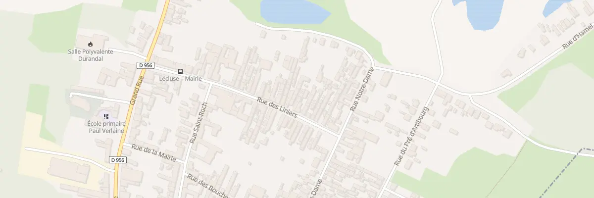 Plan du 71 Rue des Liniers à Lécluse