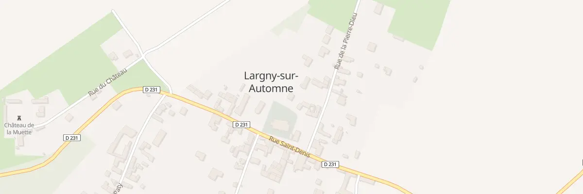 Plan du 6 Rue de la Pierre Dieu à Largny-sur-Automne