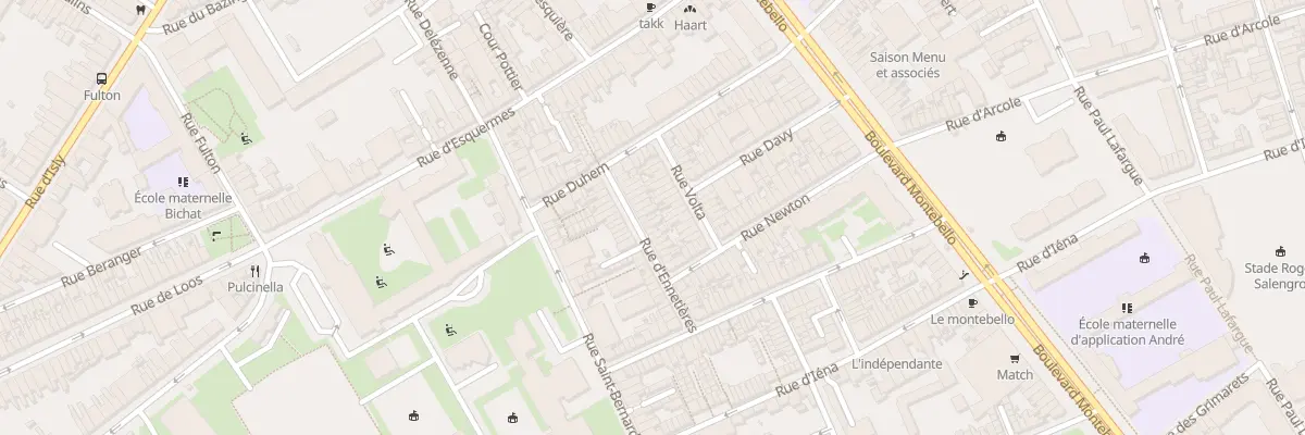 Plan du 15 Rue d’Ennetières à Lille