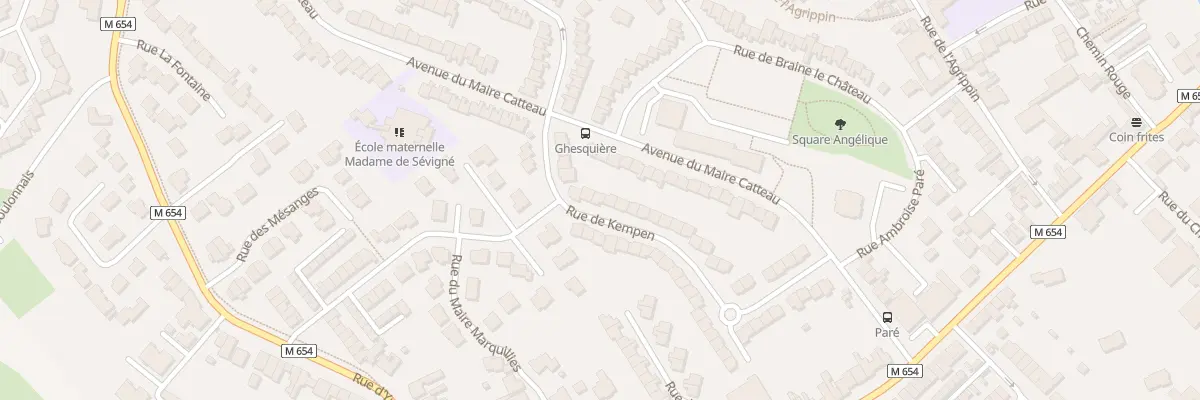 Plan du 38 Rue de Kempen à Wambrechies