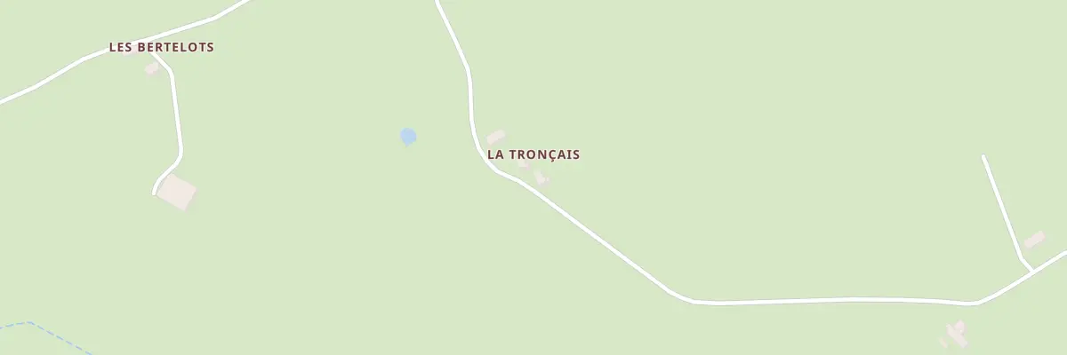 Plan du 5230 La Tronçais à Saint-Hilaire