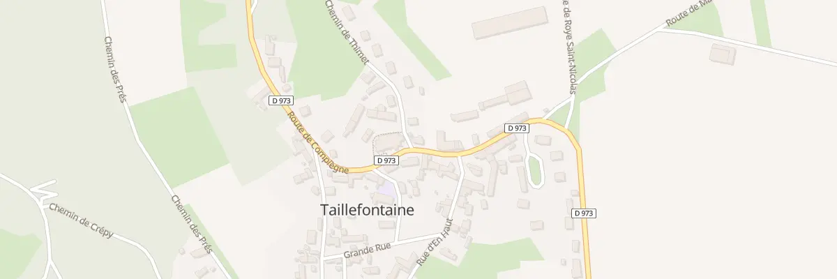 Plan du 5 Rte de Compiègne à Taillefontaine