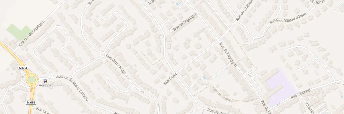 Plan du 12 Rue Jean-Baptiste Corot à Wambrechies