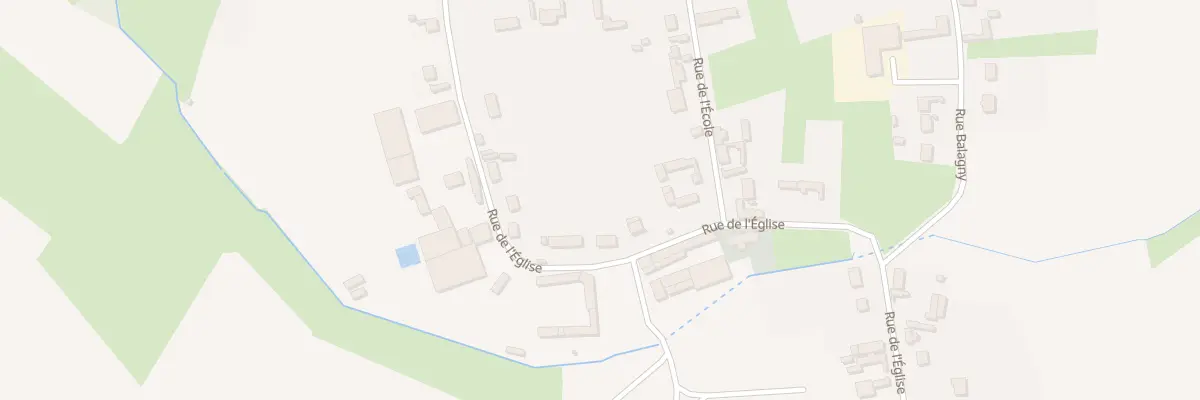 Plan du 404 Rue de l’Eglise à Flavy-le-Meldeux
