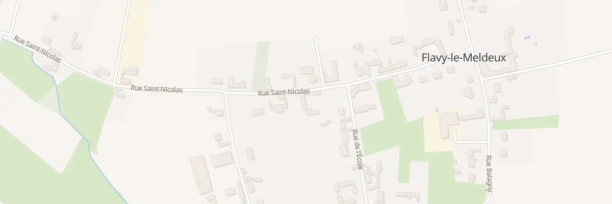 Plan du 272 Rue Saint-nicolas à Flavy-le-Meldeux