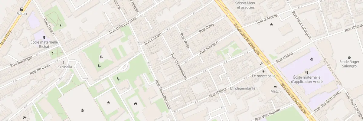 Plan du 46 Rue Newton à Lille