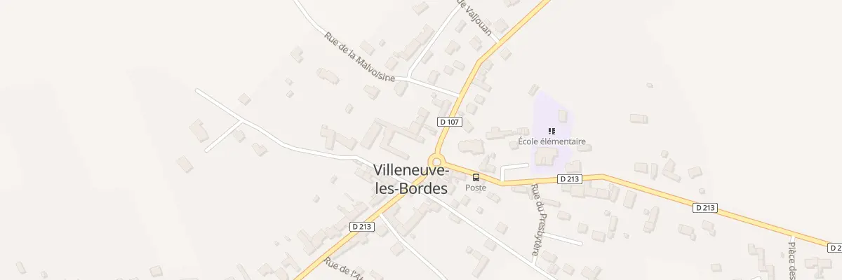 Plan du 3 Pl de la Mairie à Villeneuve-les-Bordes