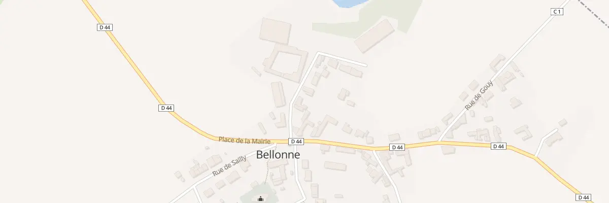 Plan du 6 Rue Saint Martin à Bellonne