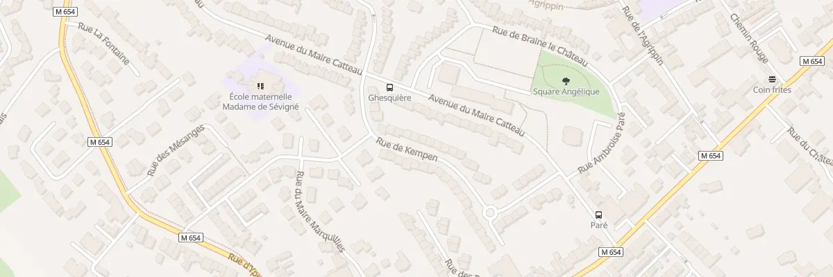 Plan du 34 Rue de Kempen à Wambrechies