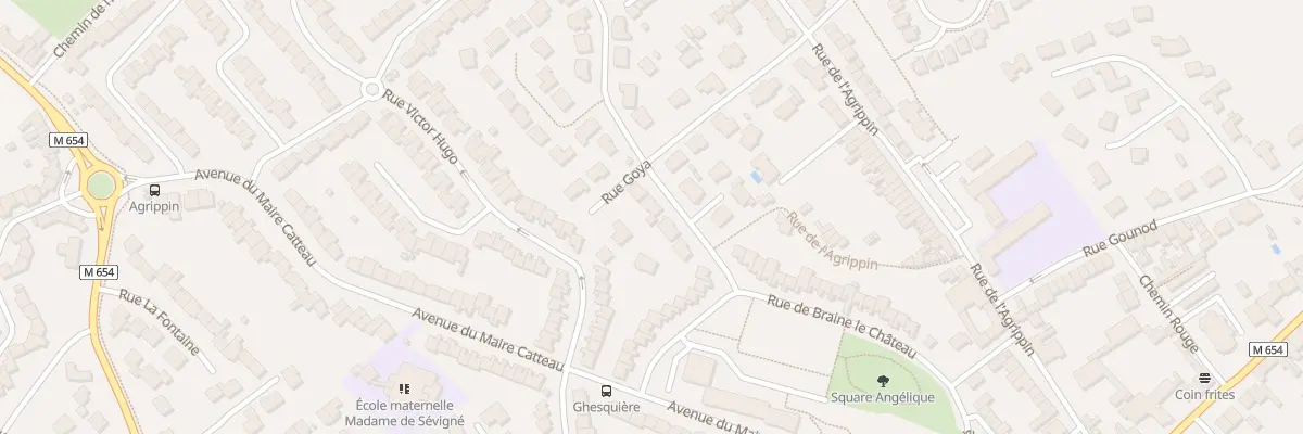 Plan du 5 Rue Jean-Baptiste Corot à Wambrechies