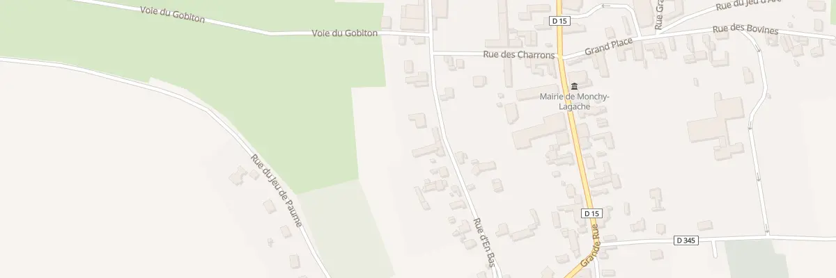 Plan du 14 Rue d’En Bas à Monchy-Lagache