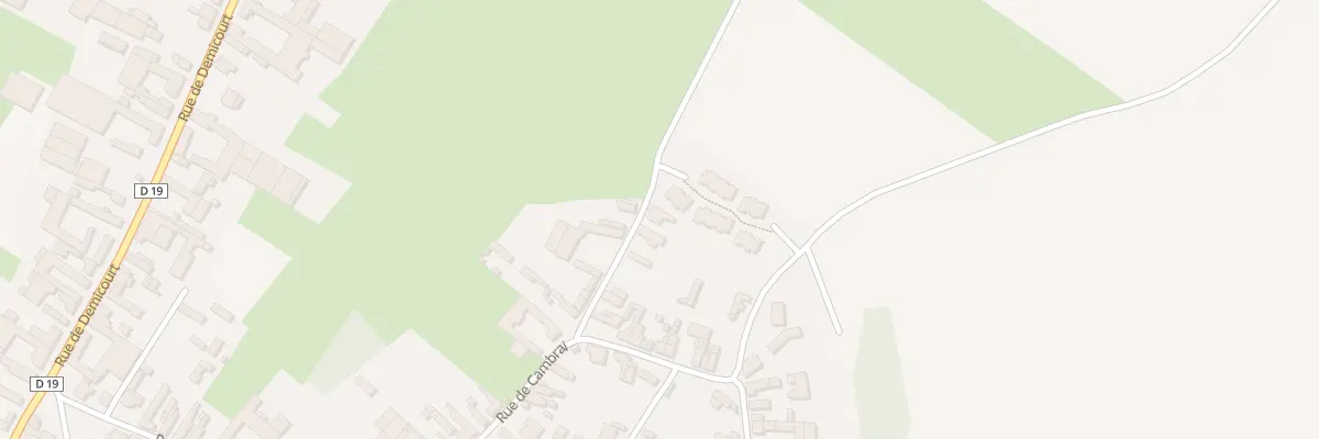Plan du 39B Rue de Cambrai à Hermies