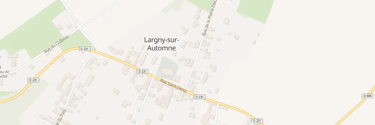 Plan du 4 Rue de la Pierre Dieu à Largny-sur-Automne