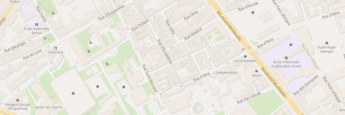 Plan du 35 Rue d’Ennetières à Lille