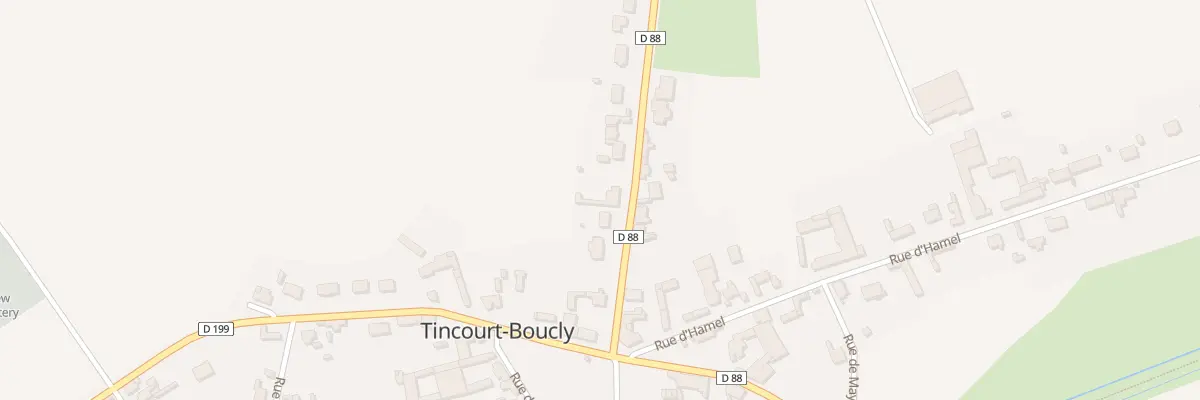 Plan du 7 Rue de la Raperie à Tincourt-Boucly