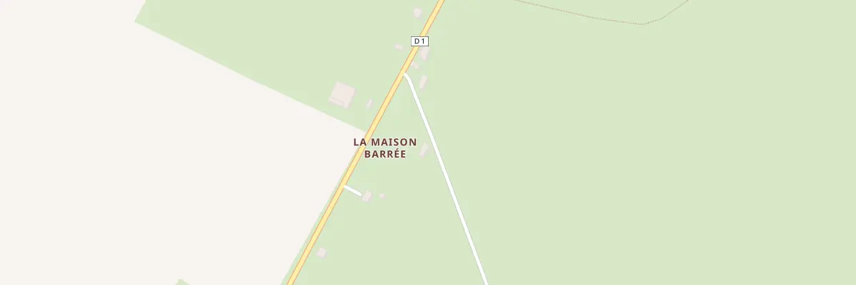 Plan du 1 Le Champ à Franchesse