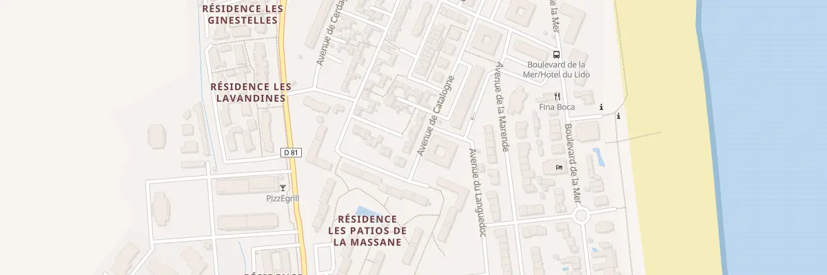Plan du 8 Av de Catalogne à Argelès-sur-Mer