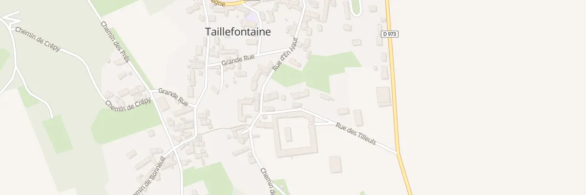 Plan du 3 Rue d’En Haut à Taillefontaine