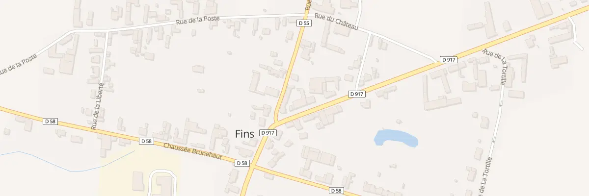 Plan du 19 Rue du Pavé à Fins