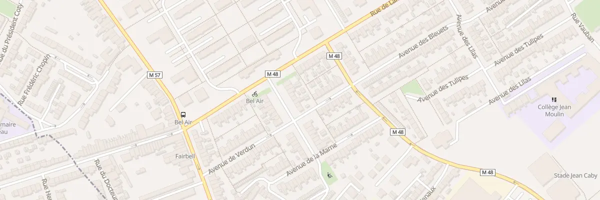 Plan du 11 Av de la République à Saint-André-lez-Lille