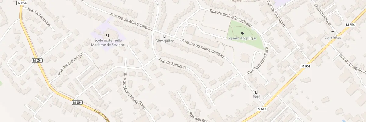 Plan du 30 Rue de Kempen à Wambrechies