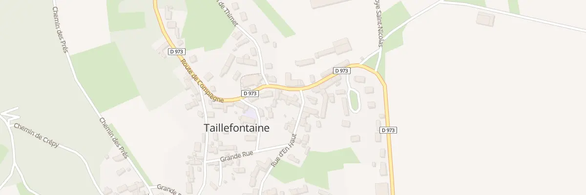 Plan du 28 Rte de Compiègne à Taillefontaine