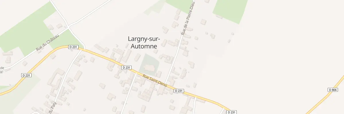 Plan du 2 Rue de la Pierre Dieu à Largny-sur-Automne