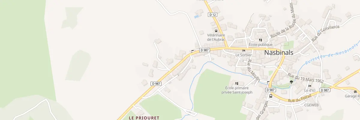Plan du 5111A Rte d’Aubrac à Nasbinals