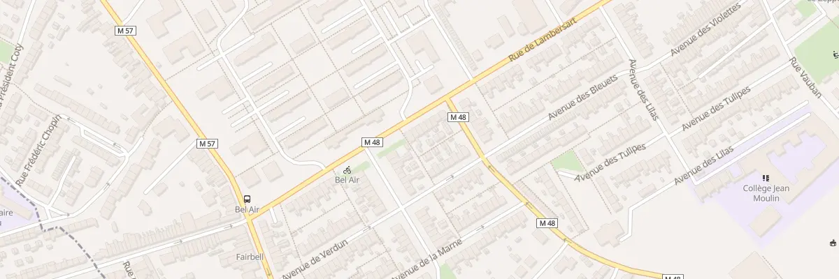 Plan du 111 Rue de Lambersart à Saint-André-lez-Lille