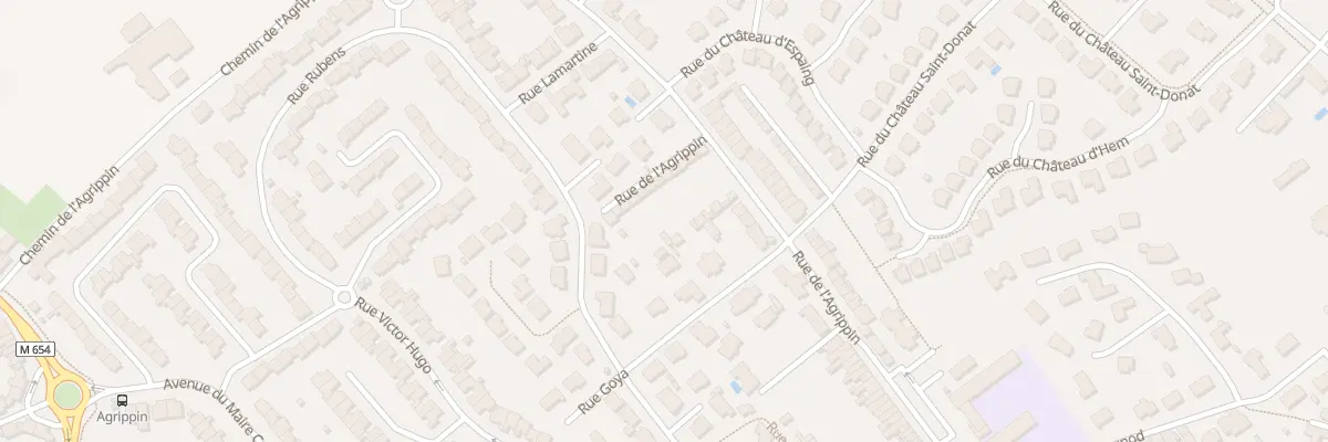 Plan du 465 Rue de l’Agrippin à Wambrechies