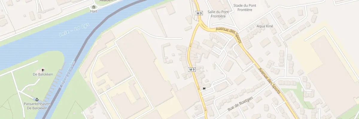 Plan du 22 Rue de l’Industrie à Wervicq-Sud