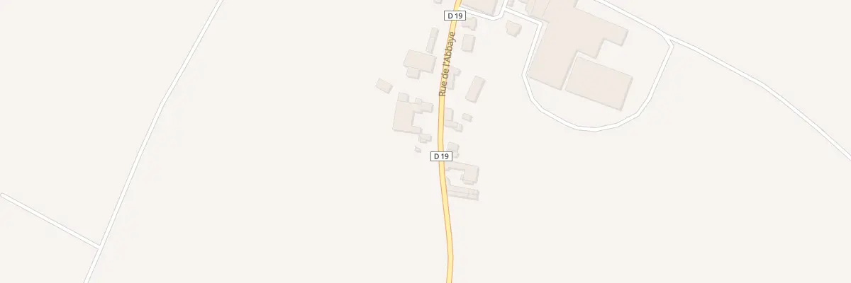 Plan du 1 Rue de l’Abbaye à Hermies