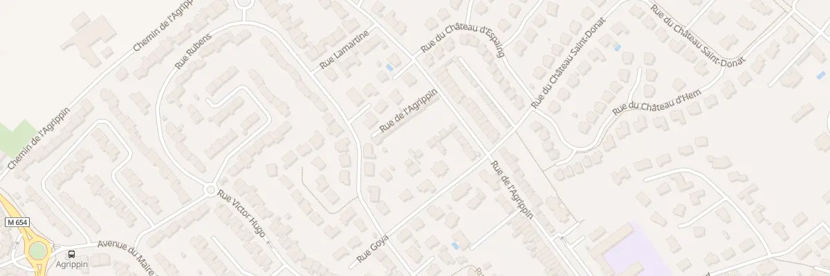 Plan du 483 Rue de l’Agrippin à Wambrechies