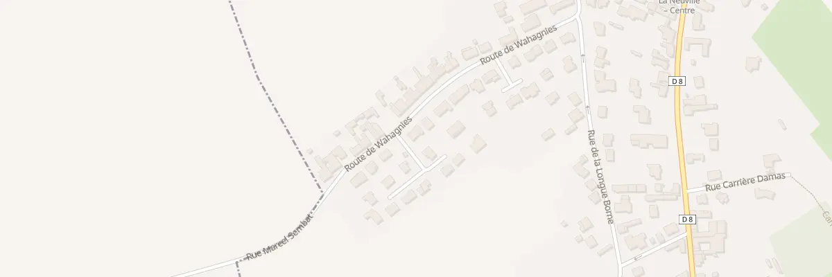 Plan du 42 Rue de Wahagnies à La Neuville