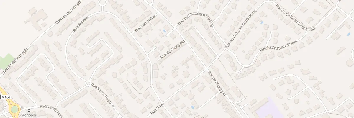 Plan du 461 Rue de l’Agrippin à Wambrechies