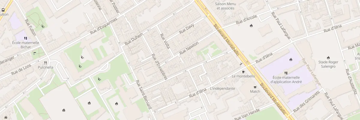 Plan du 23 Rue Newton à Lille