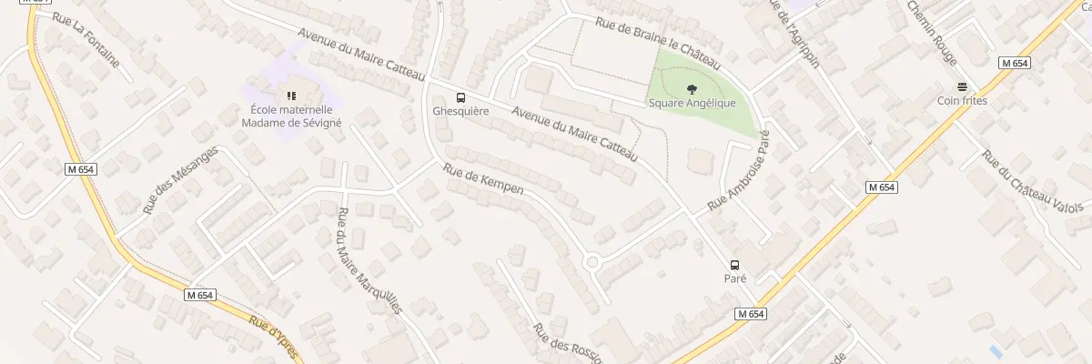 Plan du 24 Rue de Kempen à Wambrechies