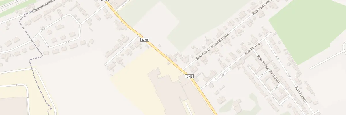 Plan du 54 Rue de la Gare à Corbehem