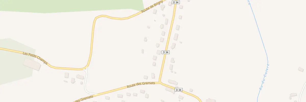 Plan du 16 Rte de Fontenouilles à Douchy-Montcorbon
