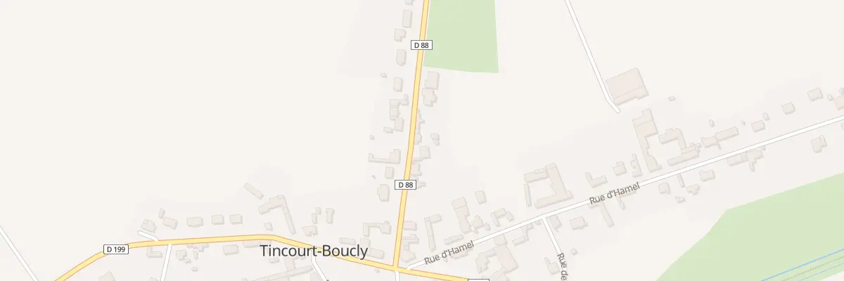 Plan du 14 Rue de la Raperie à Tincourt-Boucly