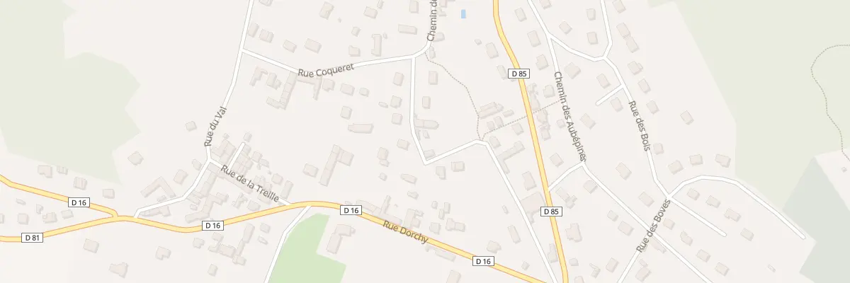 Plan du 8 Rue des Moulins à Attichy