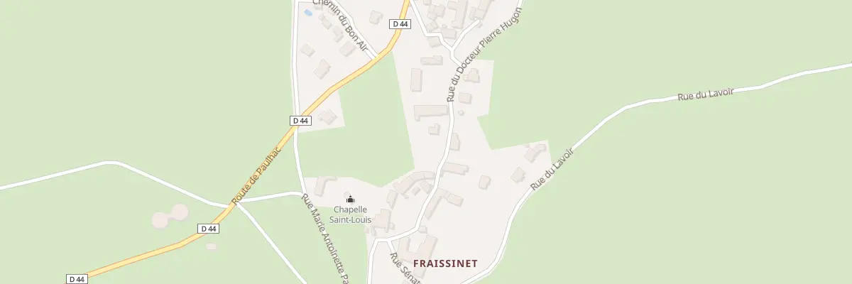 Plan du 6 Rue du Docteur Pierre Hugon à Saint-Flour